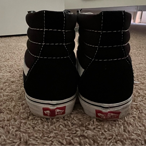 Black High Top Vans - Picture 4 of 6
